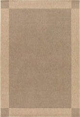 Outdoor Rug Range - Straw Black